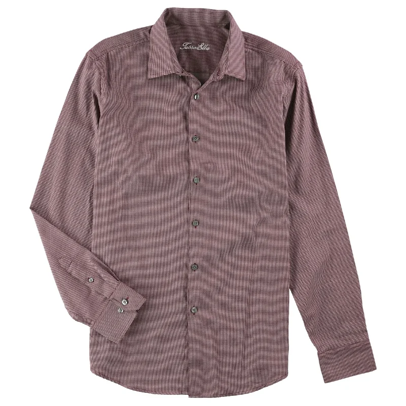 Men's Stretch - Fabric Casual Shirts in Navy Blue for a Comfortable and Flexible FitTasso Elba Mens Dobby Button Up Shirt Men's Stretch - Fabric Casual Shirts in Navy Blue for a Comfortable and Flexible FitTasso Elba Mens Dobby Button Up Shirt