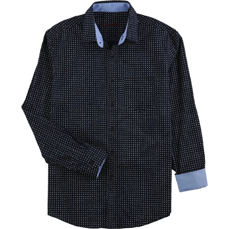 Plus Size Men's Plaid Flannel Casual Shirts in Earth Tones for a Cozy Fall OutfitTasso Elba Mens Foulard Micro-Paisley Button Up Shirt, Blue, Small Plus Size Men's Plaid Flannel Casual Shirts in Earth Tones for a Cozy Fall OutfitTasso Elba Mens Foulard Micro-Paisley Button Up Shirt, Blue, Small