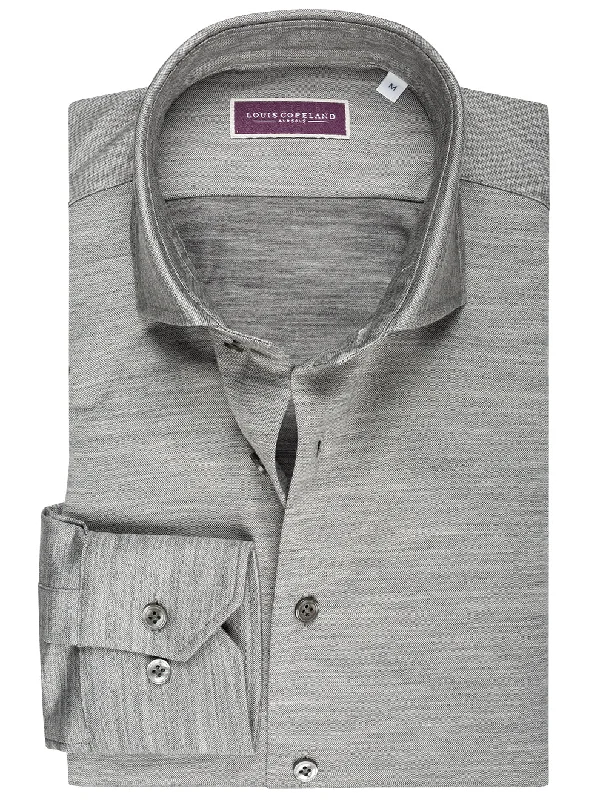Men's Retro - Style Hawaiian Print Casual Shirts in Bold Patterns for a Tropical VacationThe Wool Shirt Grey Men's Retro - Style Hawaiian Print Casual Shirts in Bold Patterns for a Tropical VacationThe Wool Shirt Grey
