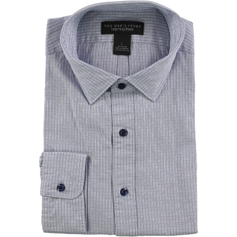 Men's Moisture - Wicking Performance Fabric Casual Shirts for Outdoor ActivitiesThe Men's Store Mens Tattersall Button Up Shirt, Blue, Large Men's Moisture - Wicking Performance Fabric Casual Shirts for Outdoor ActivitiesThe Men's Store Mens Tattersall Button Up Shirt, Blue, Large