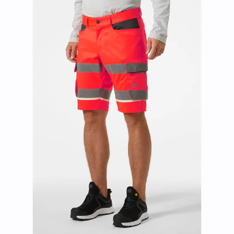 Men's high - waisted swim shorts with UPF protection for beach vacationsHelly Hansen 77517 UC-ME Hi-Vis 2-Way Stretch Cargo Work Shorts Men's high - waisted swim shorts with UPF protection for beach vacationsHelly Hansen 77517 UC-ME Hi-Vis 2-Way Stretch Cargo Work Shorts