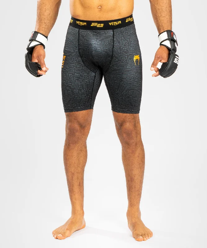 Men's adjustable - length convertible shorts for versatile useShorts de Compression Vale Tudo Venum x Ares 2.0  - Noir/Or