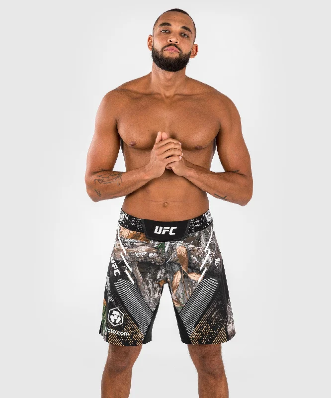 Men's pleated front twill shorts for a classic and sophisticated appearanceShort de combat pour homme Realtree Camo UFC Adrenaline by Venum Fight Night - Long Fit Men's pleated front twill shorts for a classic and sophisticated appearanceShort de combat pour homme Realtree Camo UFC Adrenaline by Venum Fight Night - Long Fit