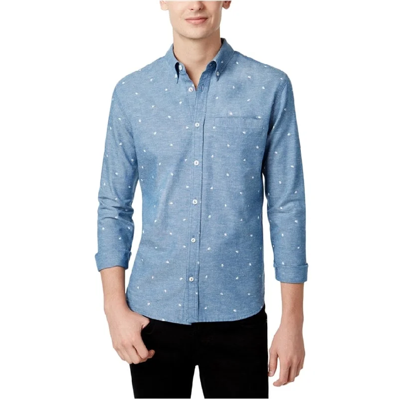 Men's Slim - Fit Printed Floral Casual Shirts in Pastel Colors for a Spring - Inspired VibeWHT SPACE Mens Printed Pocket Button Up Shirt, Blue, Small Men's Slim - Fit Printed Floral Casual Shirts in Pastel Colors for a Spring - Inspired VibeWHT SPACE Mens Printed Pocket Button Up Shirt, Blue, Small