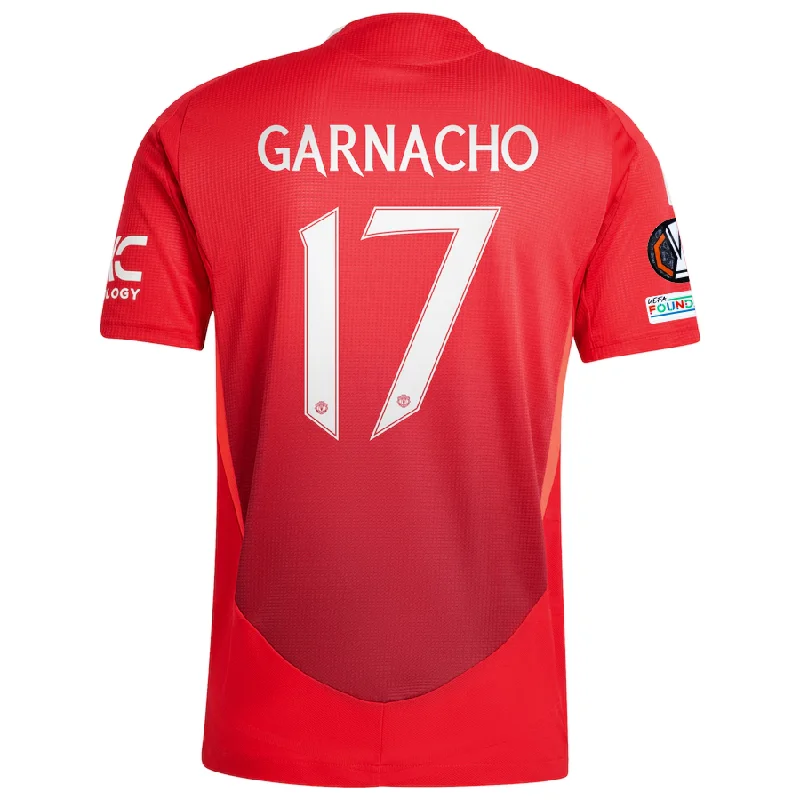 Men's Cycling Jerseys with Reflective Stripes for Safe and Stylish Rides at Nightadidas Manchester United Authentic Alejandro Garnacho Home Jersey w/ Europa League Patches 24/25 (MUFC Red/Bright Red) Men's Cycling Jerseys with Reflective Stripes for Safe and Stylish Rides at Nightadidas Manchester United Authentic Alejandro Garnacho Home Jersey w/ Europa League Patches 24/25 (MUFC Red/Bright Red)