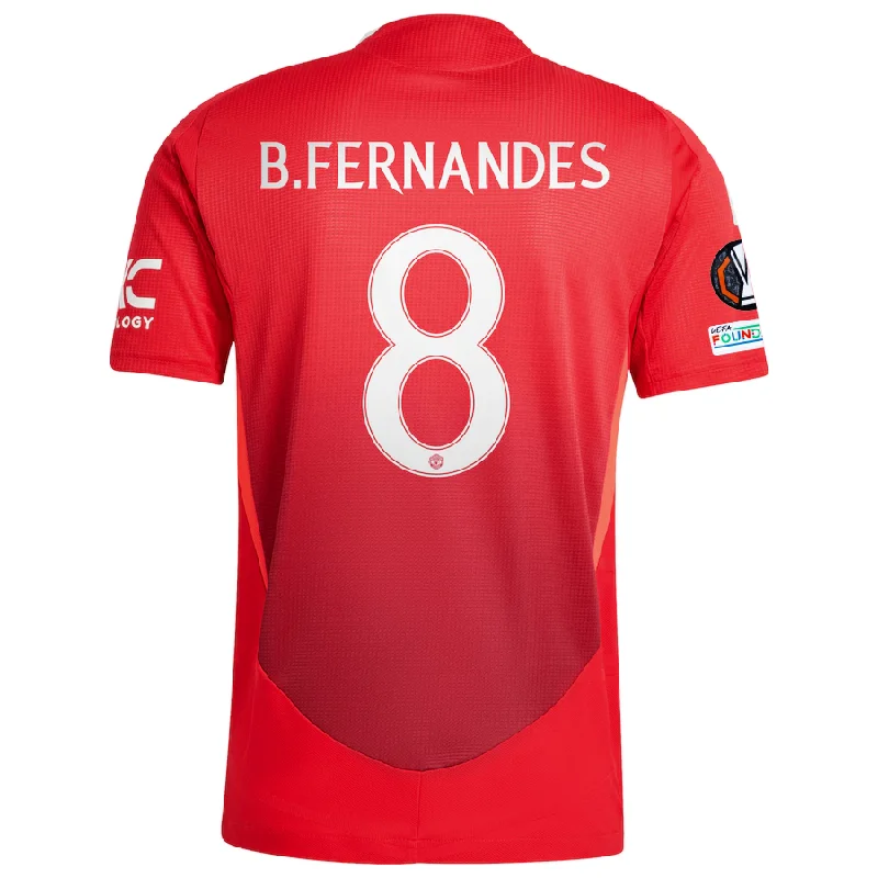 Men's Custom - Embroidered Volleyball Jerseys for Team Uniforms or Personalized Gearadidas Manchester United Authentic Bruno Fernandes Home Jersey w/ Europa League Patches 24/25 (MUFC Red/Bright Red) Men's Custom - Embroidered Volleyball Jerseys for Team Uniforms or Personalized Gearadidas Manchester United Authentic Bruno Fernandes Home Jersey w/ Europa League Patches 24/25 (MUFC Red/Bright Red)
