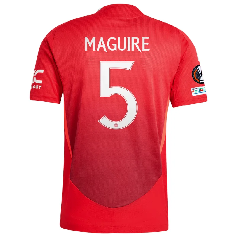 Men's Custom - Embroidered Volleyball Jerseys for Team Uniforms or Personalized Gearadidas Manchester United Authentic Harry Maguire Home Jersey w/ Europa League Patches 24/25 (MUFC Red/Bright Red) Men's Custom - Embroidered Volleyball Jerseys for Team Uniforms or Personalized Gearadidas Manchester United Authentic Harry Maguire Home Jersey w/ Europa League Patches 24/25 (MUFC Red/Bright Red)