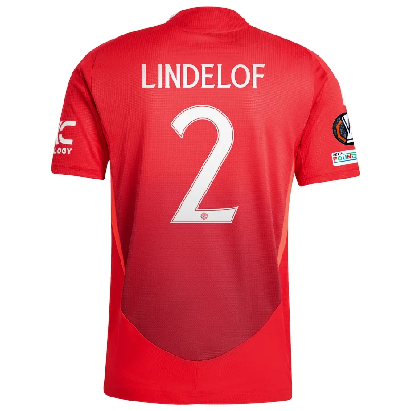 Men's Retro Soccer Jerseys of Famous Clubs from the 90s for Nostalgic Football Enthusiastsadidas Manchester United Authentic Victor Lindelof Home Jersey w/ Europa League Patches 24/25 (MUFC Red/Bright Red) Men's Retro Soccer Jerseys of Famous Clubs from the 90s for Nostalgic Football Enthusiastsadidas Manchester United Authentic Victor Lindelof Home Jersey w/ Europa League Patches 24/25 (MUFC Red/Bright Red)