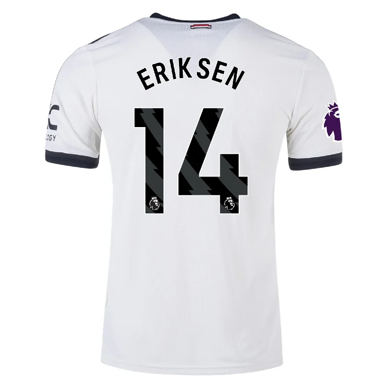 Men's Authentic Soccer Jerseys of National Teams for International Football Eventsadidas Manchester United Christian Eriksen Authentic Third Jersey w/ EPL Patch 24/25 (Off White) Men's Authentic Soccer Jerseys of National Teams for International Football Eventsadidas Manchester United Christian Eriksen Authentic Third Jersey w/ EPL Patch 24/25 (Off White)