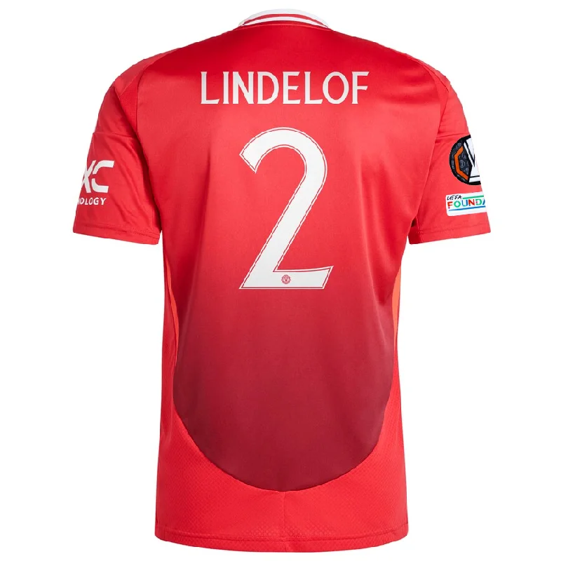 Men's Limited - Edition Cricket Jerseys Commemorating Historic Matches for Die - Hard Cricket Loversadidas Manchester United Victor Lindelof Home Jersey w/ Europa League Patches 24/25 (MUFC Red) Men's Limited - Edition Cricket Jerseys Commemorating Historic Matches for Die - Hard Cricket Loversadidas Manchester United Victor Lindelof Home Jersey w/ Europa League Patches 24/25 (MUFC Red)