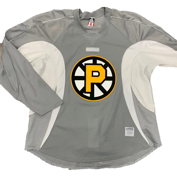 Men's Moisture - Wicking Golf Jerseys with UV Protection for Comfortable Rounds on the CourseAHL - Used CCM Practice Jersey - Providence Bruins (Grey) Men's Moisture - Wicking Golf Jerseys with UV Protection for Comfortable Rounds on the CourseAHL - Used CCM Practice Jersey - Providence Bruins (Grey)