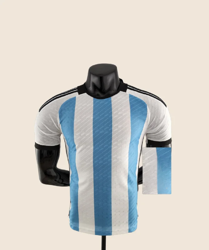 Men's Vintage American Football Jerseys of Legendary Teams for Collectors and FansArgentina 3 star Home Jersey 2022-23 - Player Edition