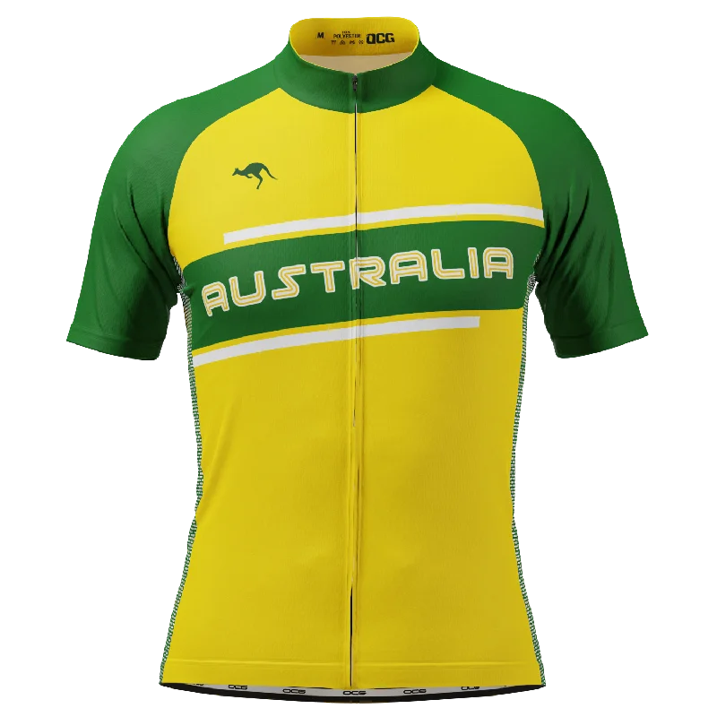 Men's Sustainable Organic Cotton Rugby Jerseys for Eco - Conscious Sports EnthusiastsMen's Australia Boxing Kangaroo Short Sleeve Cycling Jersey Men's Sustainable Organic Cotton Rugby Jerseys for Eco - Conscious Sports EnthusiastsMen's Australia Boxing Kangaroo Short Sleeve Cycling Jersey