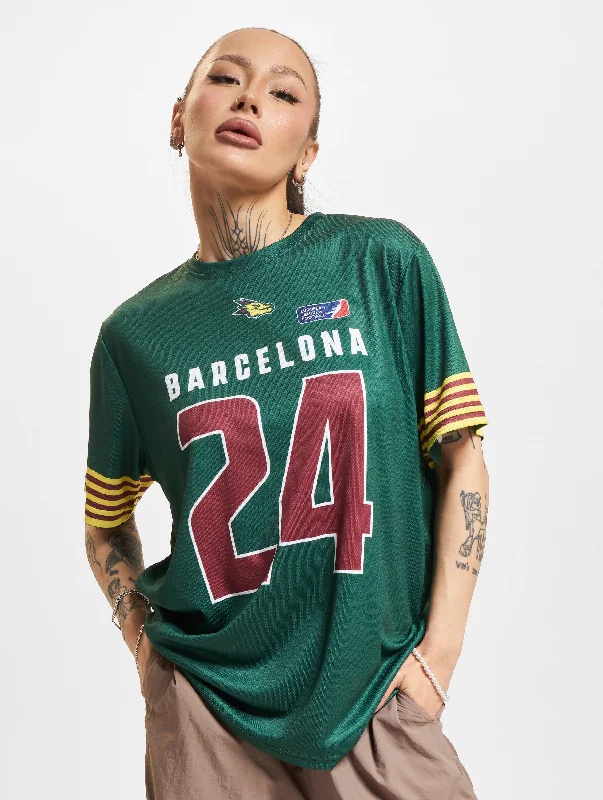 Men's Sustainable Organic Cotton Rugby Jerseys for Eco - Conscious Sports EnthusiastsBarcelona Dragons Fan Jersey 2024