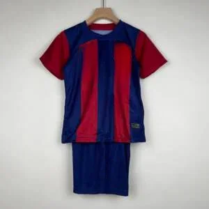 Men's Sustainable Organic Cotton Rugby Jerseys for Eco - Conscious Sports EnthusiastsBarcelona Home full kit Jersey 2023/24 - Fan Edition