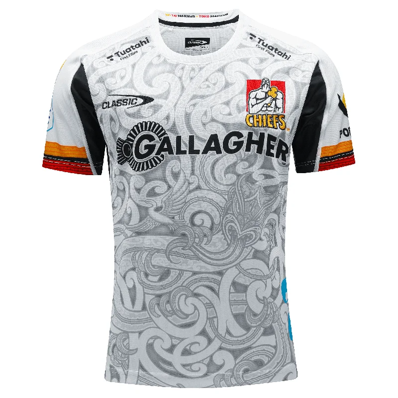 Men's Football Jerseys with Embroidered Club Badges for a Premium and Authentic AppealGallagher Chiefs Super Rugby Away Jersey 24 by Classic Sportswear