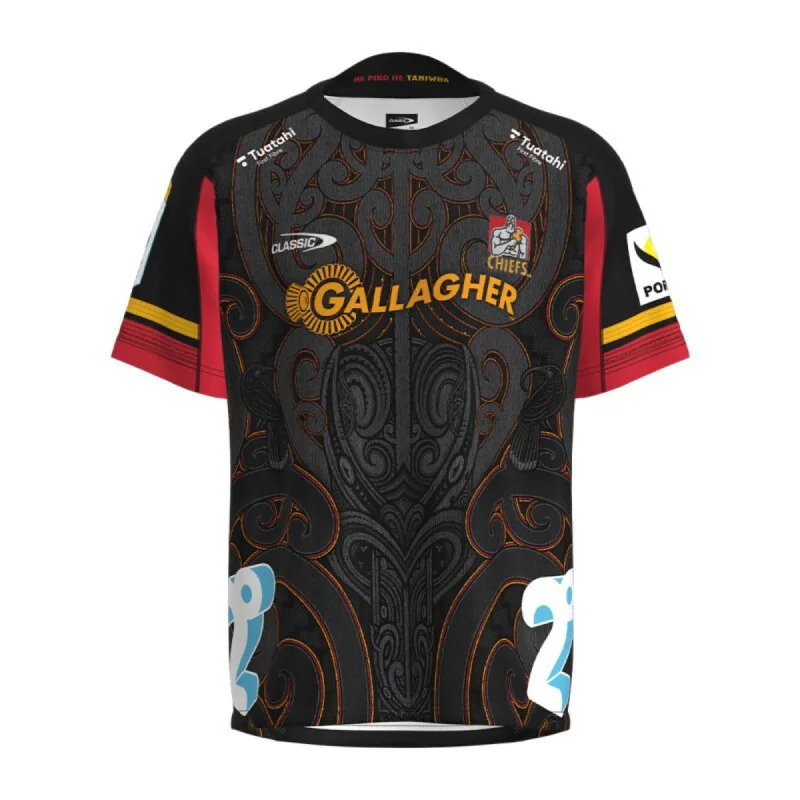 Men's Basketball Jerseys with Signature Player Logos for a Fan - Favorite LookGallagher Chiefs Super Rugby Home Jersey 24 by Classic Sportswear Men's Basketball Jerseys with Signature Player Logos for a Fan - Favorite LookGallagher Chiefs Super Rugby Home Jersey 24 by Classic Sportswear