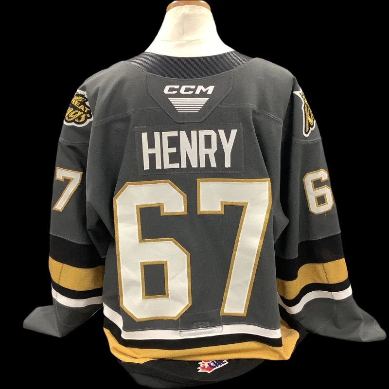 Men's Sustainable Organic Cotton Rugby Jerseys for Eco - Conscious Sports EnthusiastsGame Used Grey Jersey 2023/24 #67 Henry Men's Sustainable Organic Cotton Rugby Jerseys for Eco - Conscious Sports EnthusiastsGame Used Grey Jersey 2023/24 #67 Henry