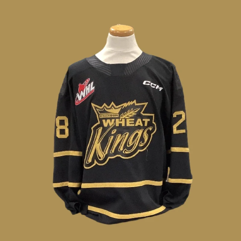 Men's Replica Hockey Jerseys of Star Players for Devoted Ice Hockey SupportersGame Used Black Jersey 22/23 - #28 Men's Replica Hockey Jerseys of Star Players for Devoted Ice Hockey SupportersGame Used Black Jersey 22/23 - #28