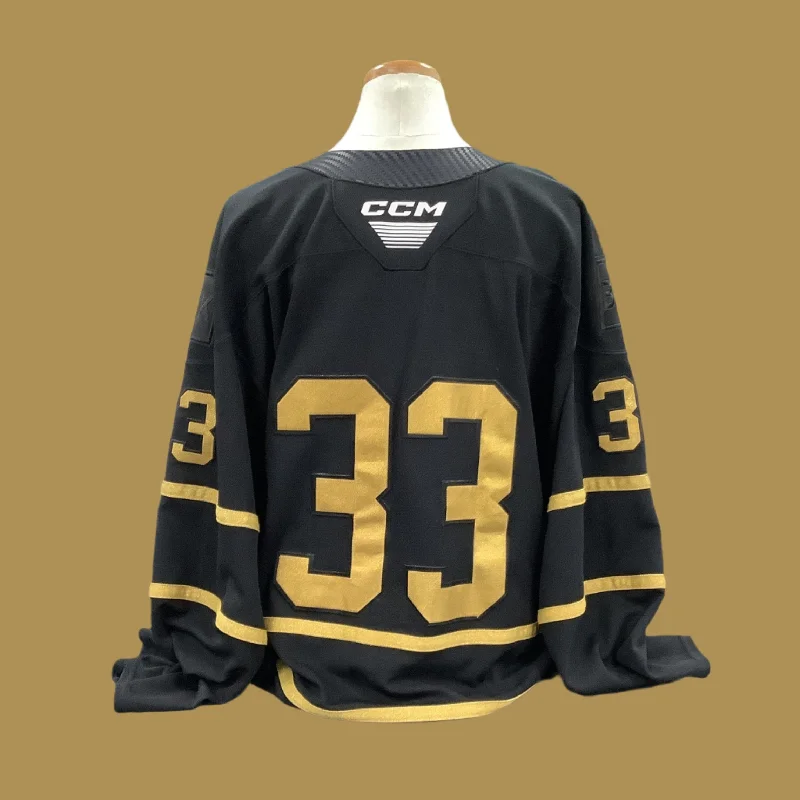 Men's Custom - Printed Baseball Jerseys with Player Names and Numbers for Personalized StyleGame Official Black Jersey 2023/24 #33
