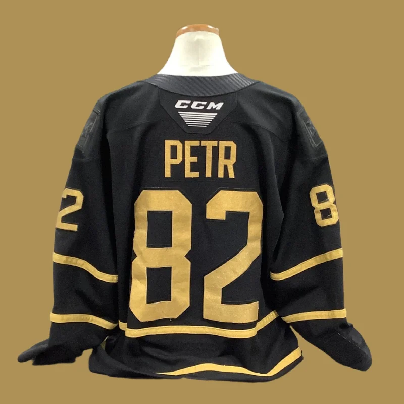 Men's Vintage American Football Jerseys of Legendary Teams for Collectors and FansGame Used Black Jersey 2023/24 #82 Petr Men's Vintage American Football Jerseys of Legendary Teams for Collectors and FansGame Used Black Jersey 2023/24 #82 Petr