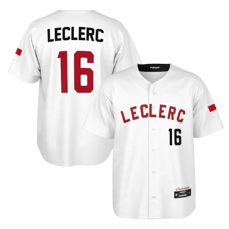 Men's Custom - Embroidered Volleyball Jerseys for Team Uniforms or Personalized GearLeclerc - Predestinato Jersey