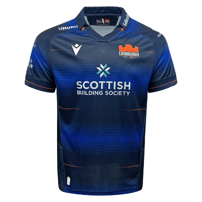 Men's Basketball Jerseys in Sleeveless Design for Enhanced Mobility on the CourtEdinburgh Home Jersey 23/24 by Macron