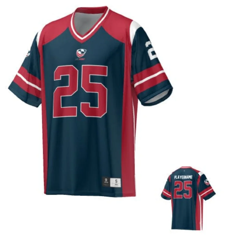 Men's Moisture - Wicking Golf Jerseys with UV Protection for Comfortable Rounds on the CourseUSA Rugby American Football Jersey Men's Moisture - Wicking Golf Jerseys with UV Protection for Comfortable Rounds on the CourseUSA Rugby American Football Jersey