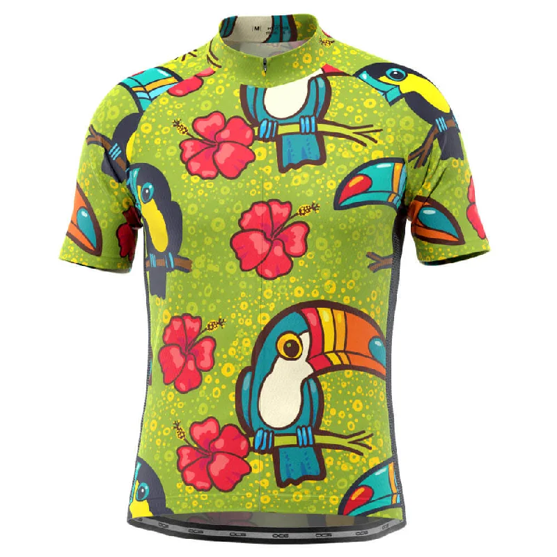 Men's Basketball Jerseys in Sleeveless Design for Enhanced Mobility on the CourtMen's Tucan Hibiscus Short Sleeve Cycling Jersey Men's Basketball Jerseys in Sleeveless Design for Enhanced Mobility on the CourtMen's Tucan Hibiscus Short Sleeve Cycling Jersey