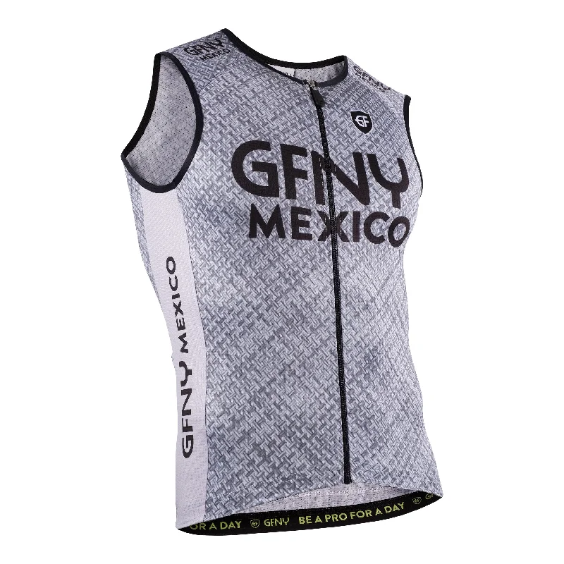 Men's Cycling Jerseys with Reflective Stripes for Safe and Stylish Rides at NightSleeveless Jersey Men's Cycling Jerseys with Reflective Stripes for Safe and Stylish Rides at NightSleeveless Jersey