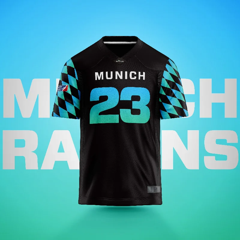 Men's Football Jerseys with Embroidered Club Badges for a Premium and Authentic AppealMunich Ravens Authentic Game Jersey Men's Football Jerseys with Embroidered Club Badges for a Premium and Authentic AppealMunich Ravens Authentic Game Jersey