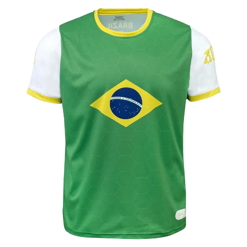 Men's Sustainable Organic Cotton Rugby Jerseys for Eco - Conscious Sports EnthusiastsNations of Rugby Brazil Sevens Rugby Flag Jersey Men's Sustainable Organic Cotton Rugby Jerseys for Eco - Conscious Sports EnthusiastsNations of Rugby Brazil Sevens Rugby Flag Jersey