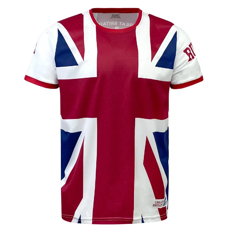 Men's Basketball Jerseys with Signature Player Logos for a Fan - Favorite LookNations of Rugby Great Britain Sevens Rugby Flag Jersey