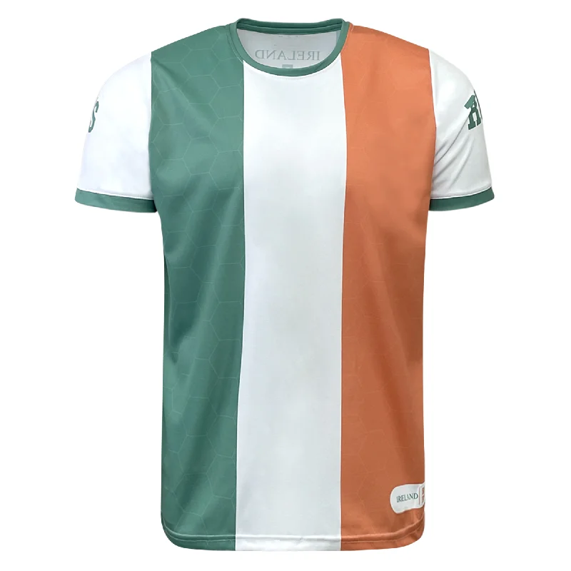 Men's Replica Hockey Jerseys of Star Players for Devoted Ice Hockey SupportersNations of Rugby Ireland Sevens Rugby Flag Jersey