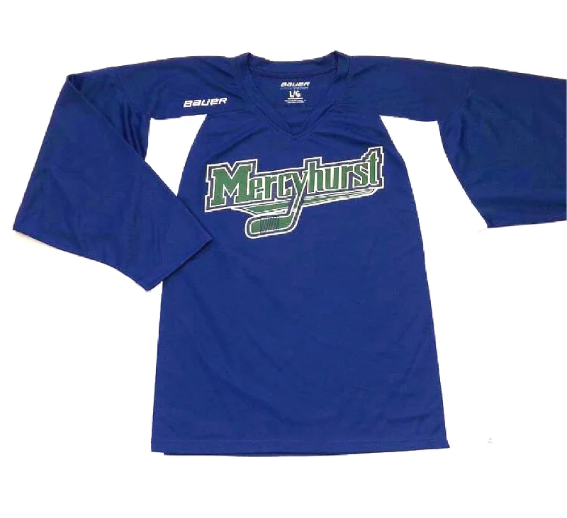 Men's Retro Hockey Jerseys with Classic Stripes and Logos for a Nostalgic Hockey AestheticNCAA - New Practice Jersey (Blue) Men's Retro Hockey Jerseys with Classic Stripes and Logos for a Nostalgic Hockey AestheticNCAA - New Practice Jersey (Blue)