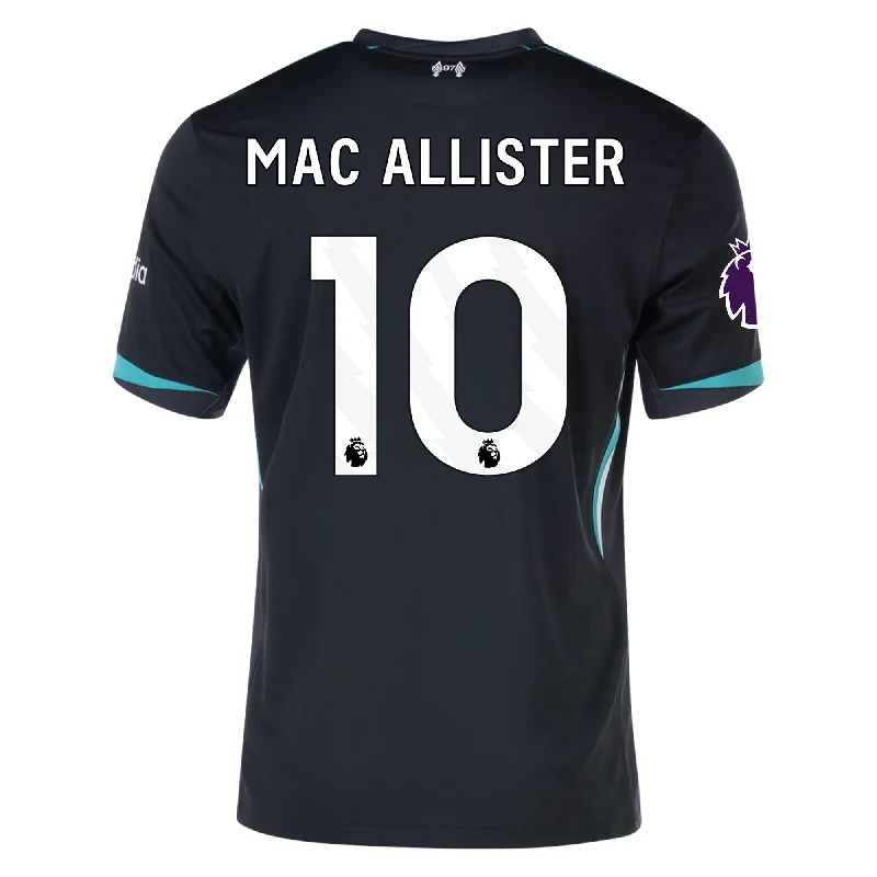 Men's Custom - Embroidered Volleyball Jerseys for Team Uniforms or Personalized GearNike Liverpool Alexis Mac Allister Away Jersey w/ EPL Patch 24/25 (Night Forest/Washed Teal) Men's Custom - Embroidered Volleyball Jerseys for Team Uniforms or Personalized GearNike Liverpool Alexis Mac Allister Away Jersey w/ EPL Patch 24/25 (Night Forest/Washed Teal)