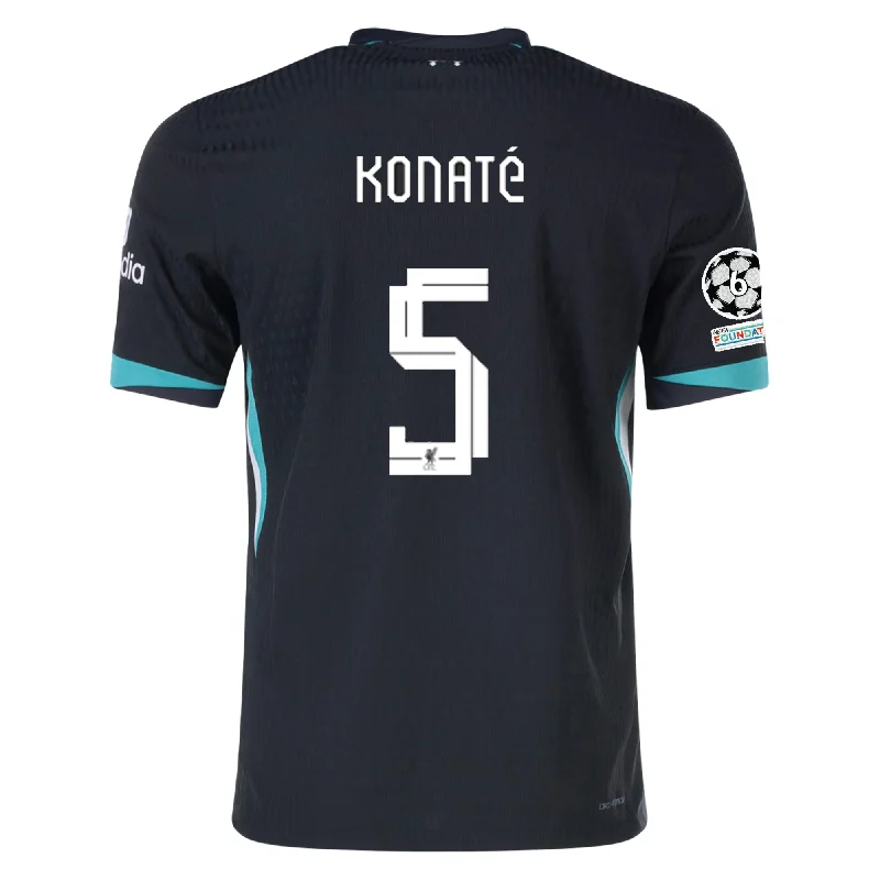 Men's Basketball Jerseys in Sleeveless Design for Enhanced Mobility on the CourtNike Liverpool Authentic Ibrahima Konaté Away Jersey w/ Champions League 24/25 (Night Forest/Washed Teal) Men's Basketball Jerseys in Sleeveless Design for Enhanced Mobility on the CourtNike Liverpool Authentic Ibrahima Konaté Away Jersey w/ Champions League 24/25 (Night Forest/Washed Teal)