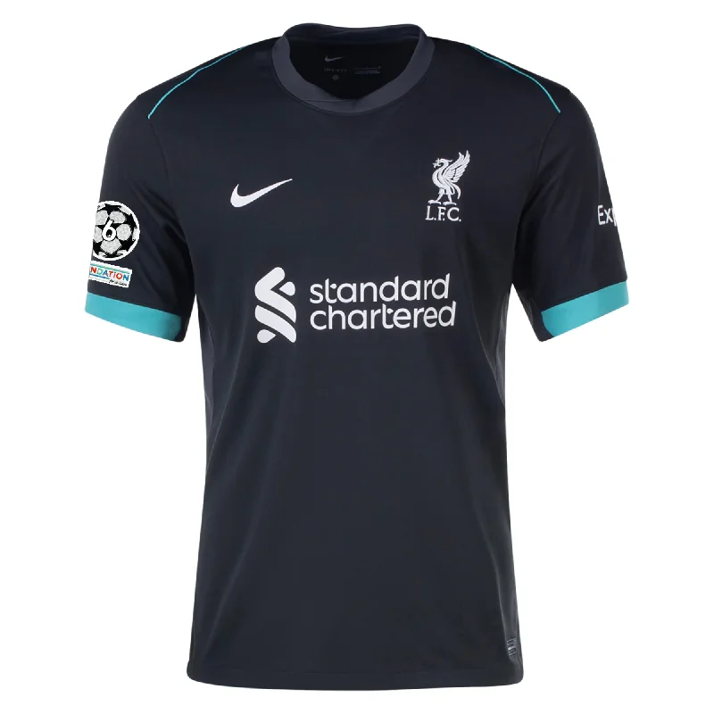 Men's Limited - Release American Football Jerseys of Rookie Stars for Early Adopters and FansNike Liverpool Away Jersey w/ Champions League Patches 24/25 (Night Forest/Washed Teal) Men's Limited - Release American Football Jerseys of Rookie Stars for Early Adopters and FansNike Liverpool Away Jersey w/ Champions League Patches 24/25 (Night Forest/Washed Teal)