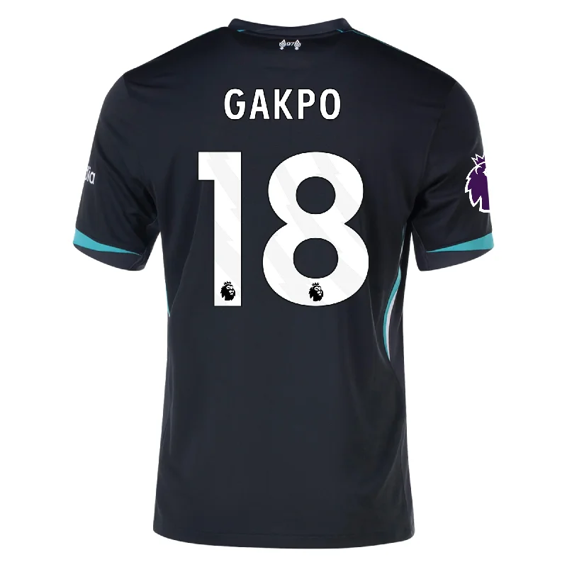 Men's Limited - Edition Cricket Jerseys Commemorating Historic Matches for Die - Hard Cricket LoversNike Liverpool Cody Gakpo Away Jersey w/ EPL Patch 24/25 (Night Forest/Washed Teal) Men's Limited - Edition Cricket Jerseys Commemorating Historic Matches for Die - Hard Cricket LoversNike Liverpool Cody Gakpo Away Jersey w/ EPL Patch 24/25 (Night Forest/Washed Teal)