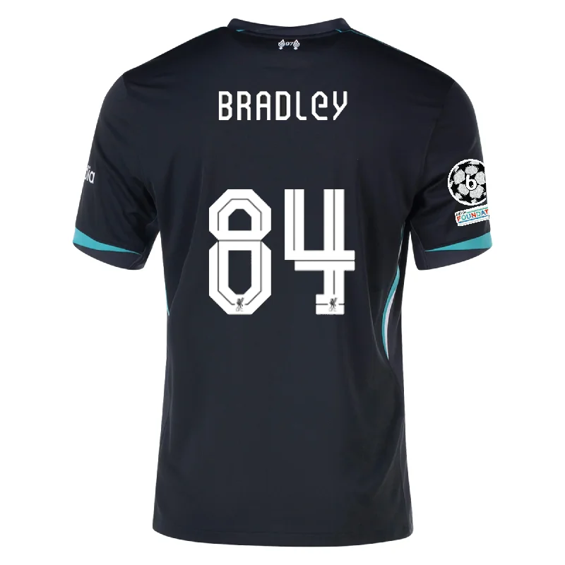 Men's Vintage American Football Jerseys of Legendary Teams for Collectors and FansNike Liverpool Connor Bradley Away Jersey w/ Champions League Patches 24/25 (Night Forest/Washed Teal)
