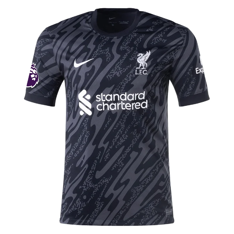 Men's Retro Soccer Jerseys of Famous Clubs from the 90s for Nostalgic Football EnthusiastsNike Liverpool Goalkeeper Jersey w/ EPL Patch 24/25 (Anthracite/Black)