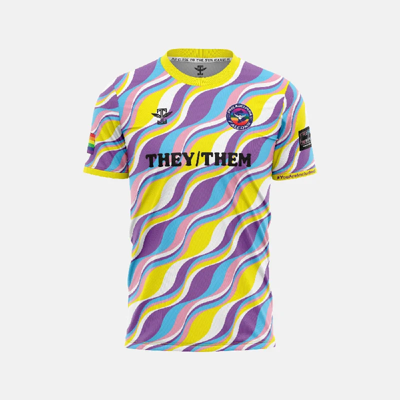 Men's Authentic Soccer Jerseys of National Teams for International Football EventsPhiladelphia Falcons Inclusive Jersey (THEY/THEM) Men's Authentic Soccer Jerseys of National Teams for International Football EventsPhiladelphia Falcons Inclusive Jersey (THEY/THEM)