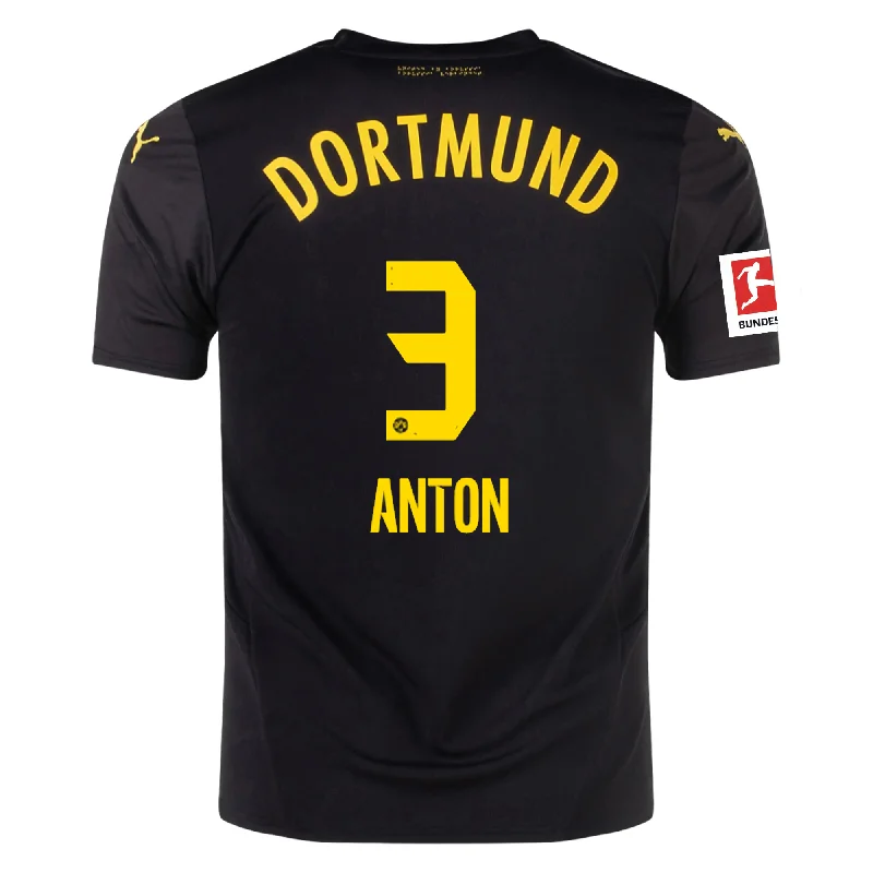 Men's Cycling Jerseys with Reflective Stripes for Safe and Stylish Rides at NightPuma Borussia Dortmund Waldemar Anton Away Jersey w/ Bundesliga Patch 24/25 (Puma Black/Faster Yellow) Men's Cycling Jerseys with Reflective Stripes for Safe and Stylish Rides at NightPuma Borussia Dortmund Waldemar Anton Away Jersey w/ Bundesliga Patch 24/25 (Puma Black/Faster Yellow)