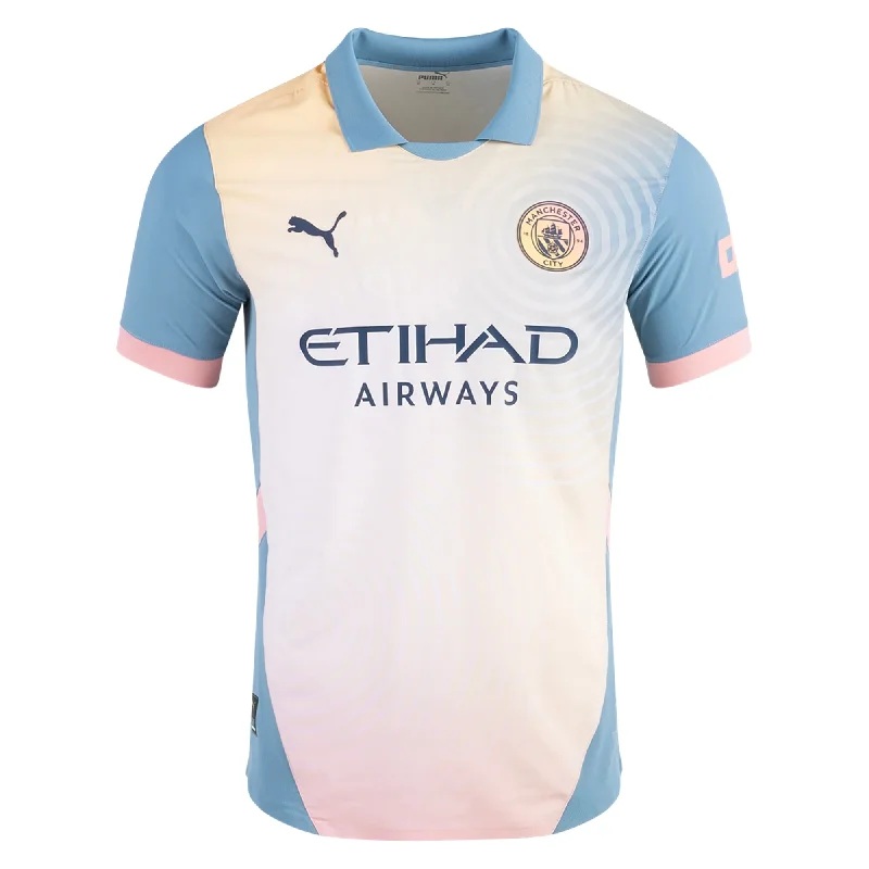 Men's NBA Authentic Team Jerseys in Official Team Colors for True Basketball FansPuma Manchester City Authentic Fourth Jersey 24/25 (Rosebay/Bold Blue)