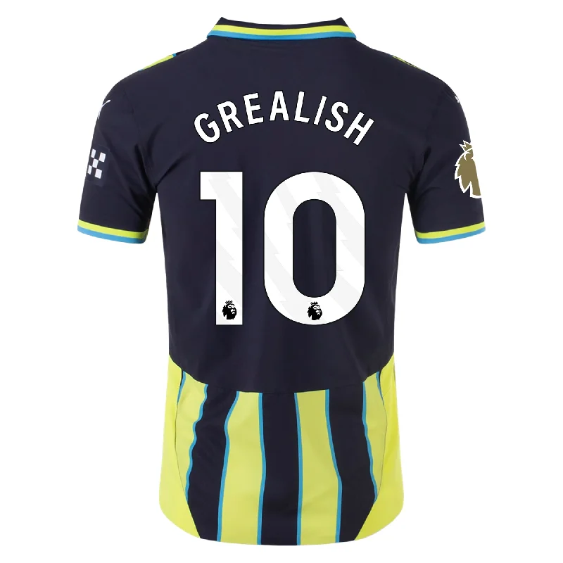 Men's Basketball Jerseys with Signature Player Logos for a Fan - Favorite LookPuma Manchester City Authentic Jack Grealish Away Jersey w/ EPL + Club World Cup Patch 24/25 (New Navy/Yellow Glow) Men's Basketball Jerseys with Signature Player Logos for a Fan - Favorite LookPuma Manchester City Authentic Jack Grealish Away Jersey w/ EPL + Club World Cup Patch 24/25 (New Navy/Yellow Glow)