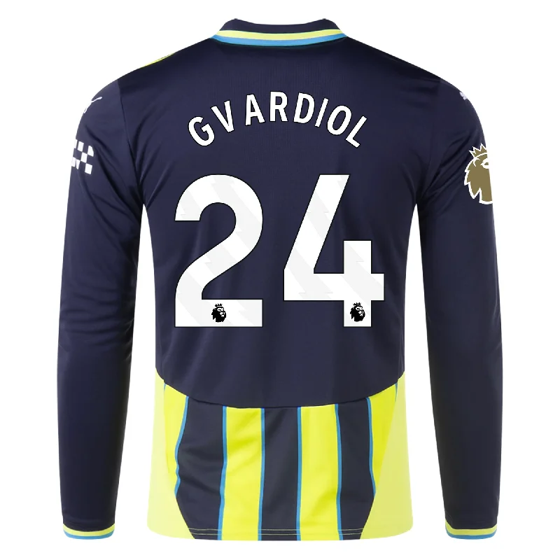 Men's Basketball Jerseys with Signature Player Logos for a Fan - Favorite LookPuma Manchester City Josko Gvardiol Long Sleeve Away Jersey w/ EPL + Club World Cup Patch 24/25 (New Navy/Yellow Glow) Men's Basketball Jerseys with Signature Player Logos for a Fan - Favorite LookPuma Manchester City Josko Gvardiol Long Sleeve Away Jersey w/ EPL + Club World Cup Patch 24/25 (New Navy/Yellow Glow)