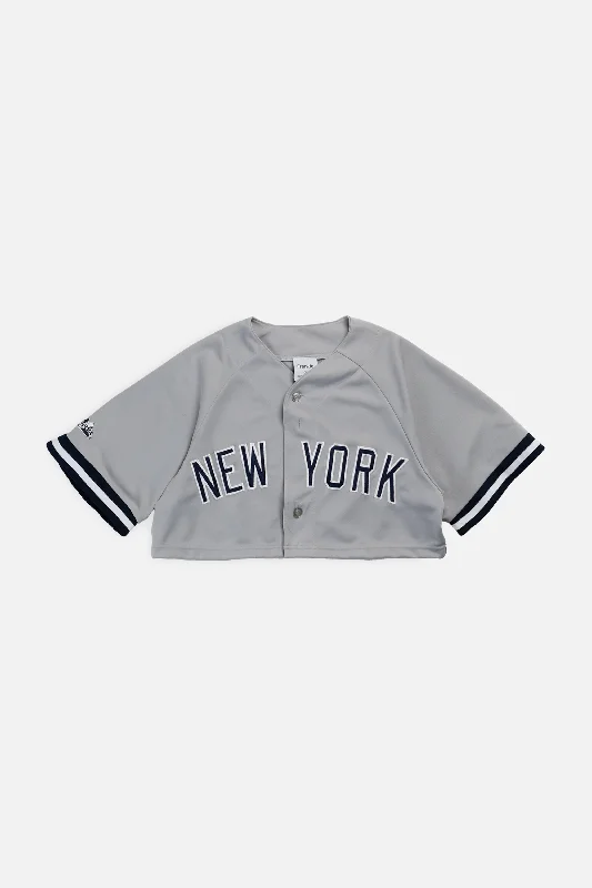 Men's Limited - Edition Cricket Jerseys Commemorating Historic Matches for Die - Hard Cricket LoversRework Crop NY Yankees MLB Jersey - S Men's Limited - Edition Cricket Jerseys Commemorating Historic Matches for Die - Hard Cricket LoversRework Crop NY Yankees MLB Jersey - S