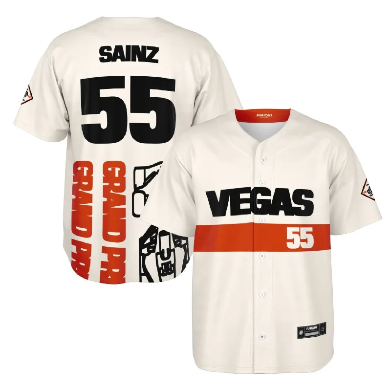 Men's Basketball Jerseys in Sleeveless Design for Enhanced Mobility on the CourtSainz - Vegas Street Circuit Jersey