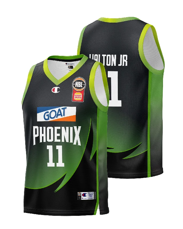 Men's Moisture - Wicking Lacrosse Jerseys with Mesh Panels for Optimal Performance on the FieldSEM Phoenix NBL25 Home Jersey - Walton Jr. Men's Moisture - Wicking Lacrosse Jerseys with Mesh Panels for Optimal Performance on the FieldSEM Phoenix NBL25 Home Jersey - Walton Jr.