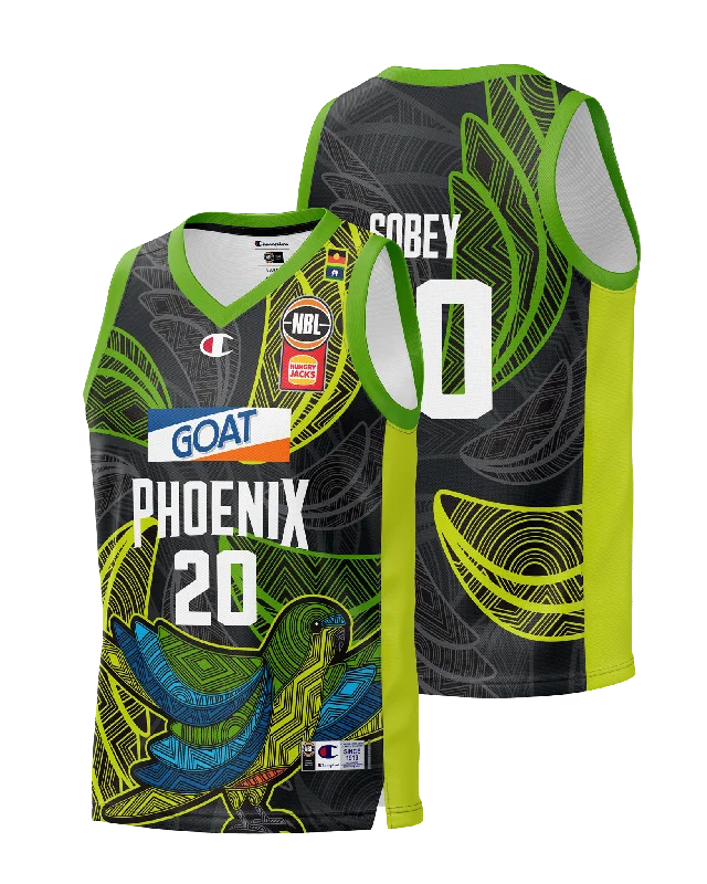 Men's Throwback Rugby Jerseys of Historic Matches and Teams for Rugby History BuffsSEM Phoenix NBL25 Indigenous Jersey - Sobey